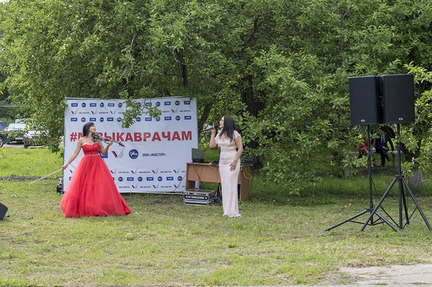 Золотая скрипка России сыграла в благодарность тверским врачам