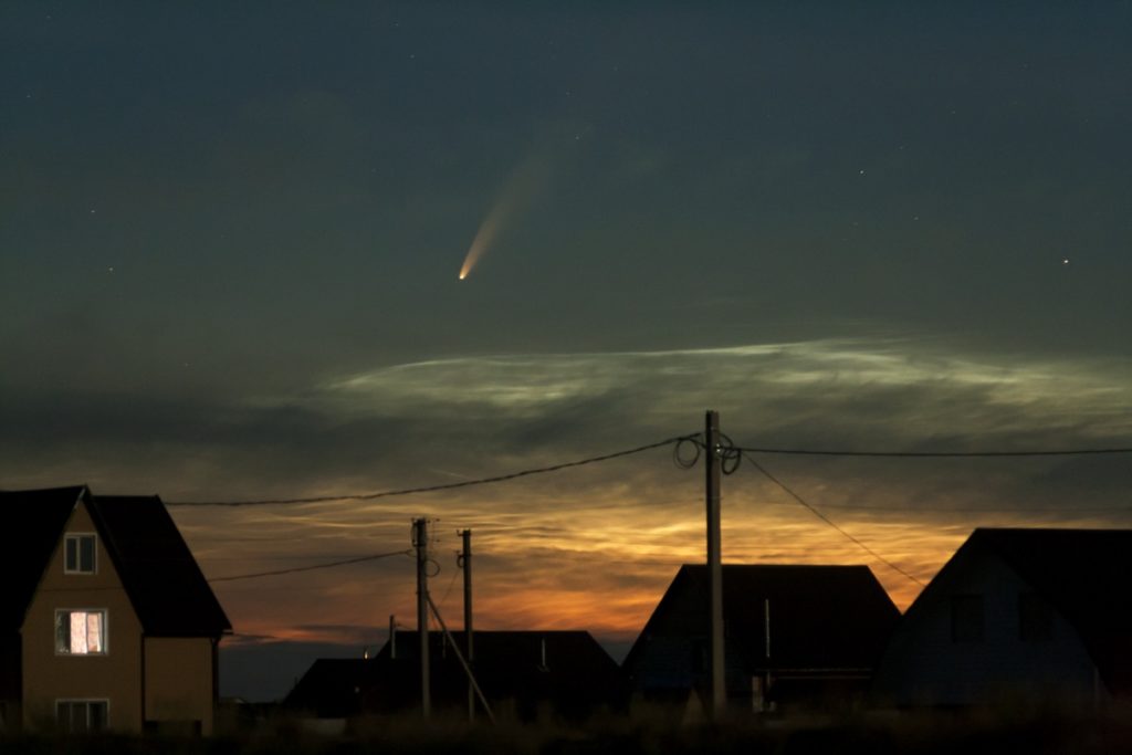Парад планет и комета - жители Тверской области следят за космическими явлениями