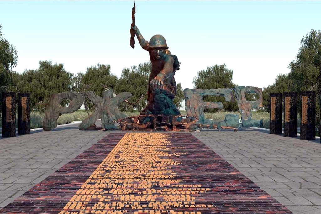 Скульптор Андрей Коробцов показал альтернативные версии Ржевского мемориала