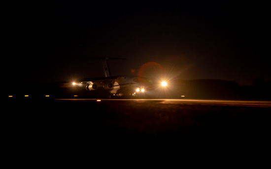 Самолеты Ил-76 поднялись в небо над Тверью