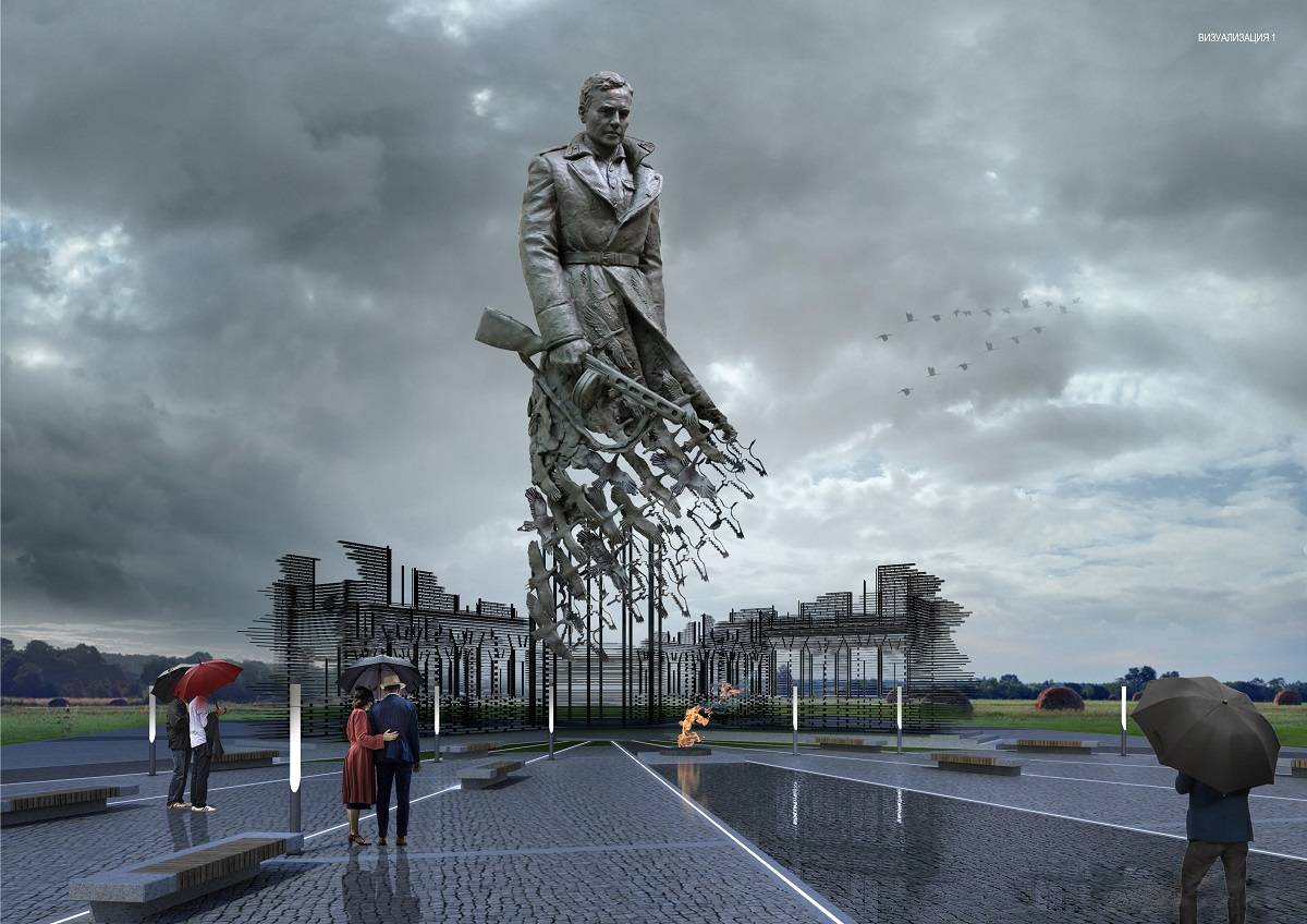 Скульптор Андрей Коробцов показал альтернативные версии Ржевского мемориала Скульптор Андрей Коробцов показал альтернативные версии Ржевского мемориала