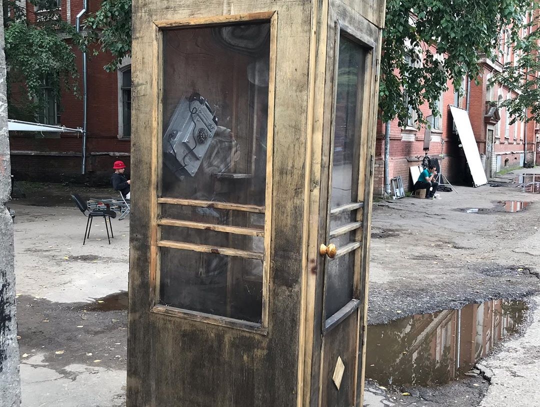 Морозовский городок в Твери превратился в съемочную площадку