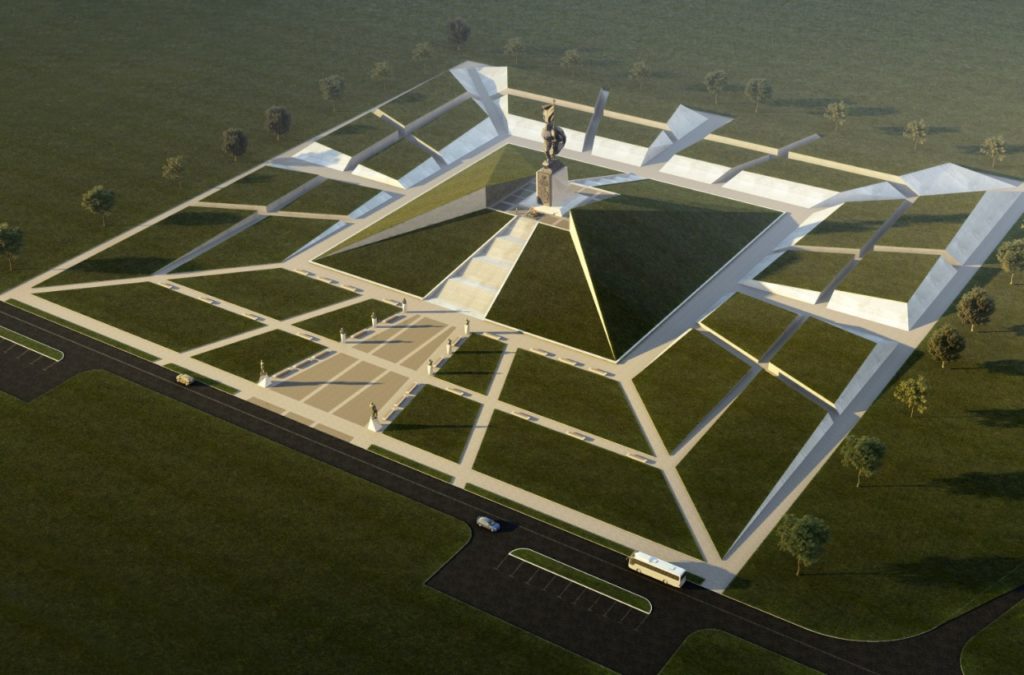 Скульптор Андрей Коробцов показал первую версию Ржевского мемориала