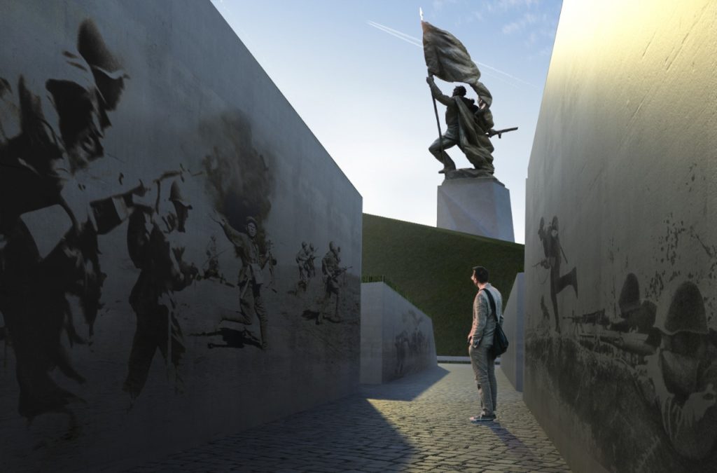 Скульптор Андрей Коробцов показал первую версию Ржевского мемориала