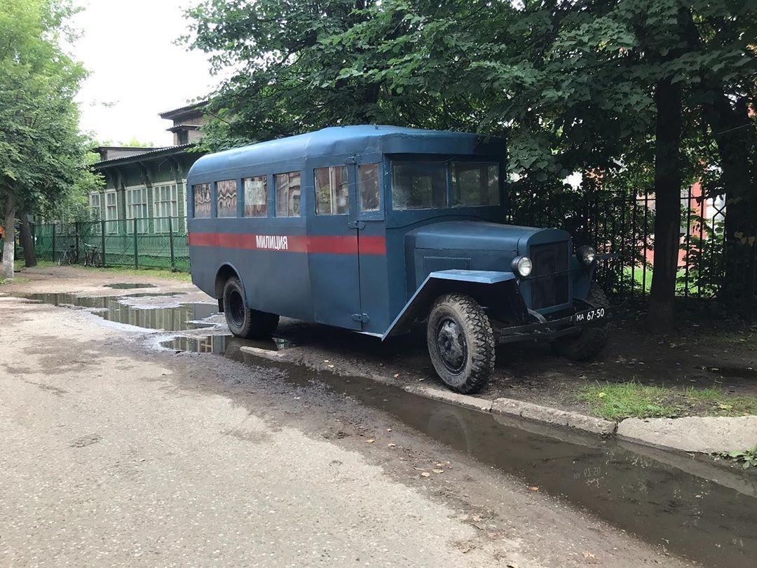 Морозовский городок в Твери превратился в съемочную площадку