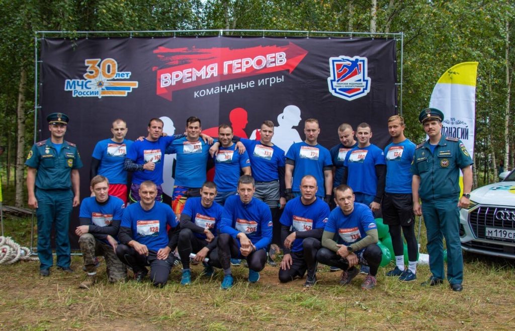 «Время героев»: под Тверью прошла спортивная гонка к 30-летию МЧС