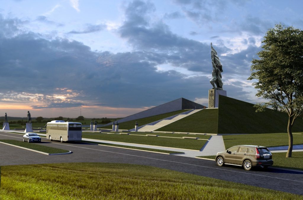 Скульптор Андрей Коробцов показал первую версию Ржевского мемориала