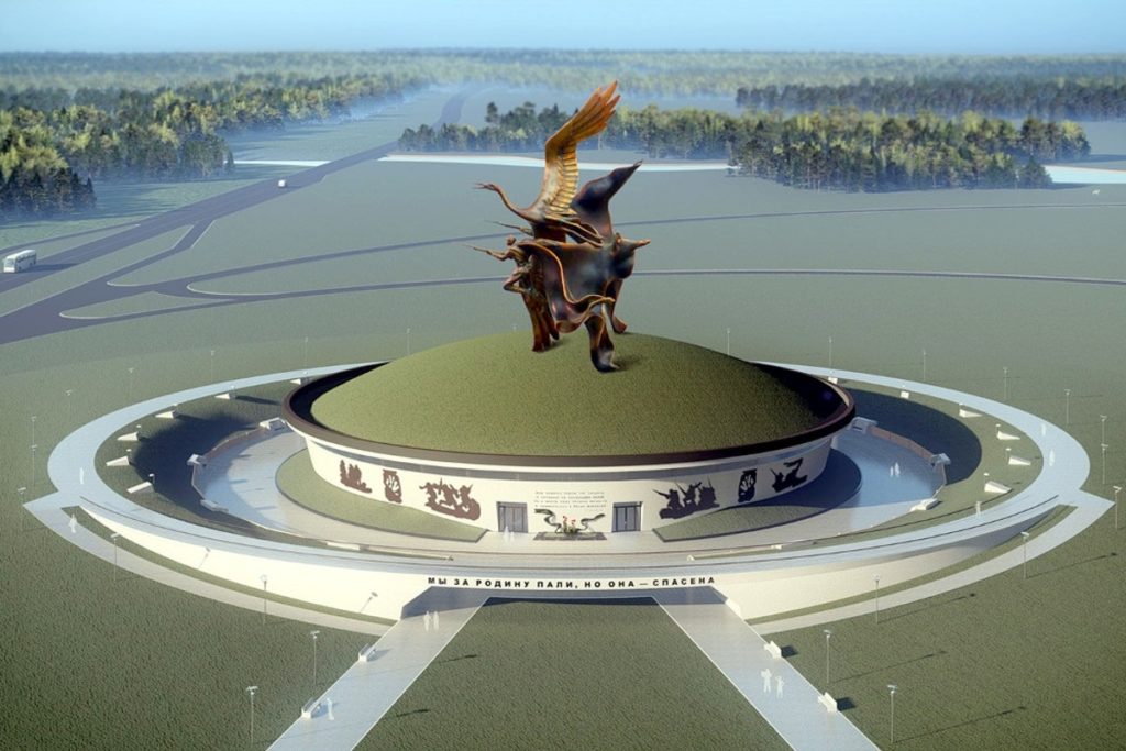 Скульптор Андрей Коробцов показал альтернативные версии Ржевского мемориала