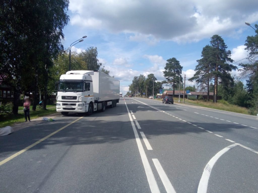 КамАЗ насмерть сбил женщину на трассе в Тверской области КамАЗ насмерть сбил женщину на трассе в Тверской области