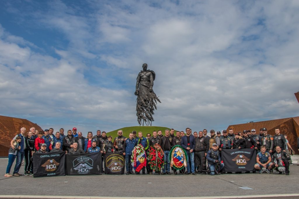 Тверские спасатели приняли участие в патриотическом мотопробеге