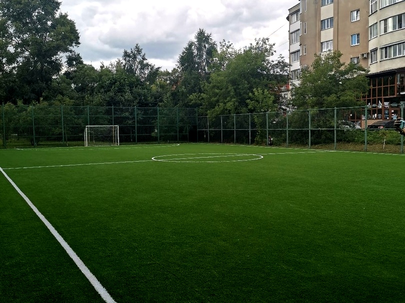 В парке Победы Твери открыли обновленную футбольную площадку В парке Победы Твери открыли обновленную футбольную площадку