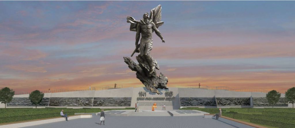 Скульптор Андрей Коробцов показал альтернативные версии Ржевского мемориала