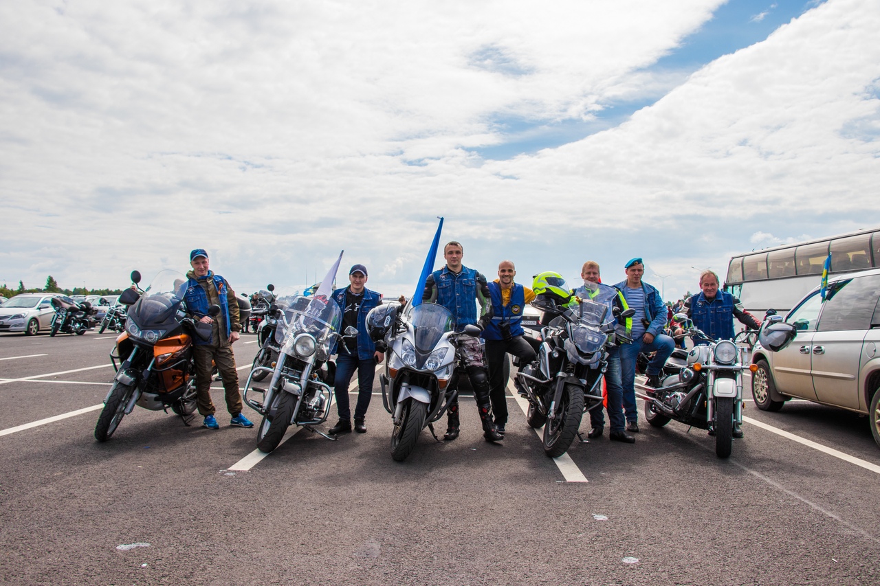 Тверские спасатели приняли участие в патриотическом мотопробеге