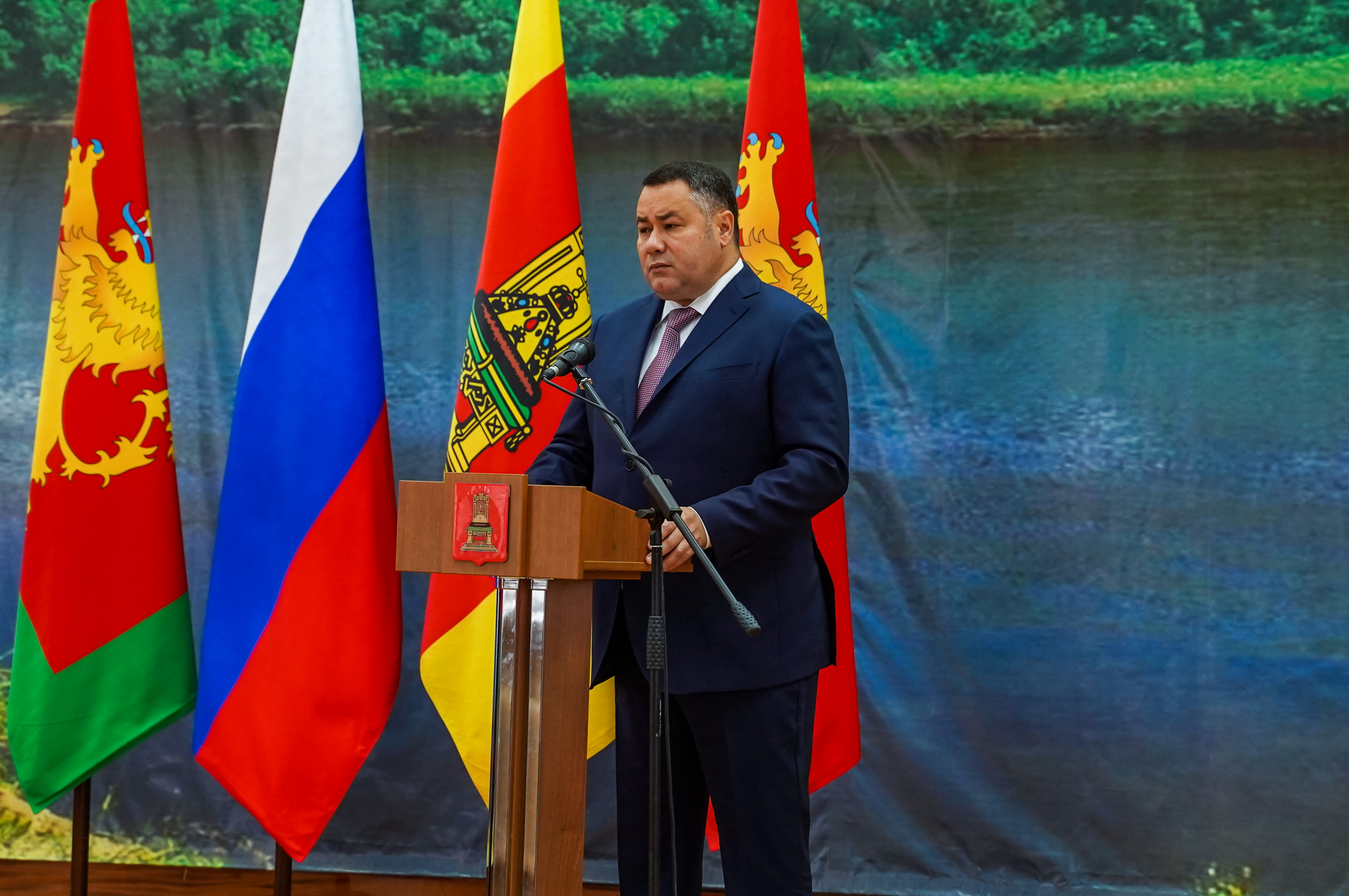 Знаковый день: губернатор Игорь Руденя проверил, как выполняются областные поручения во Ржеве