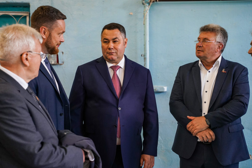 Знаковый день: губернатор Игорь Руденя проверил, как выполняются областные поручения во Ржеве Знаковый день: губернатор Игорь Руденя проверил, как выполняются областные поручения во Ржеве