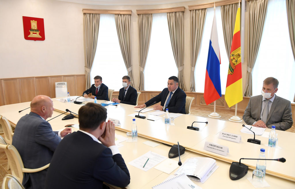 Игорь Руденя и председатель Совета директоров группы компаний «Агранта» обсудили развитие экономической зоны «Завидово» Игорь Руденя и председатель Совета директоров группы компаний «Агранта» обсудили развитие экономической зоны «Завидово»