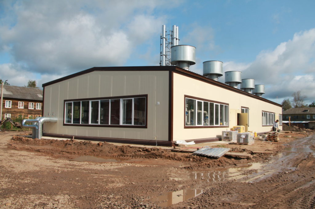 В Нелидово подходит к концу строительство новой котельной