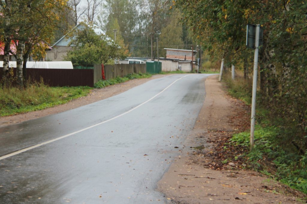 В Нелидовском районе завершили ремонт дорог