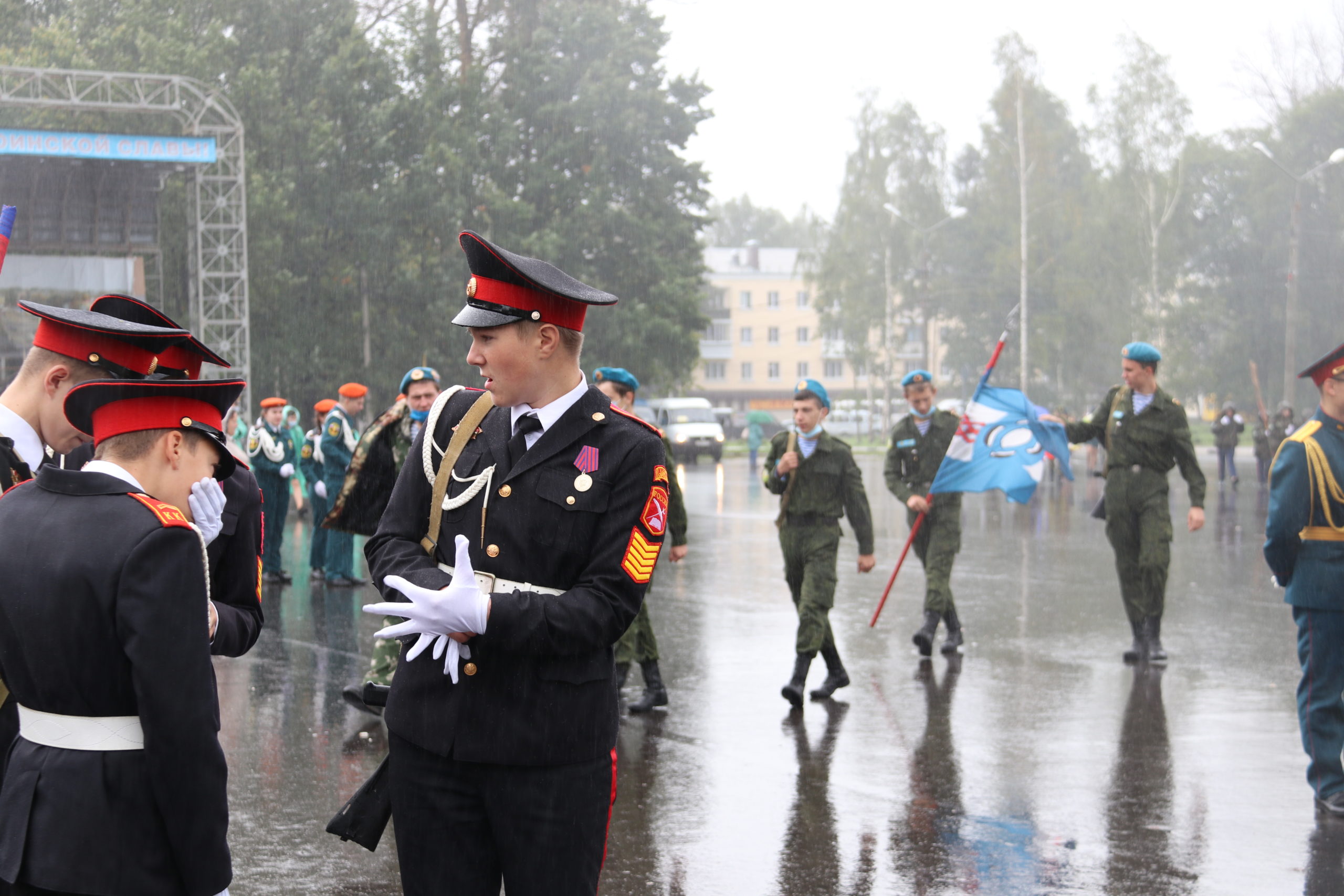 Андрей Белоцерковский на слёте часовых Постов Памяти: в глазах молодёжи мы видим будущее