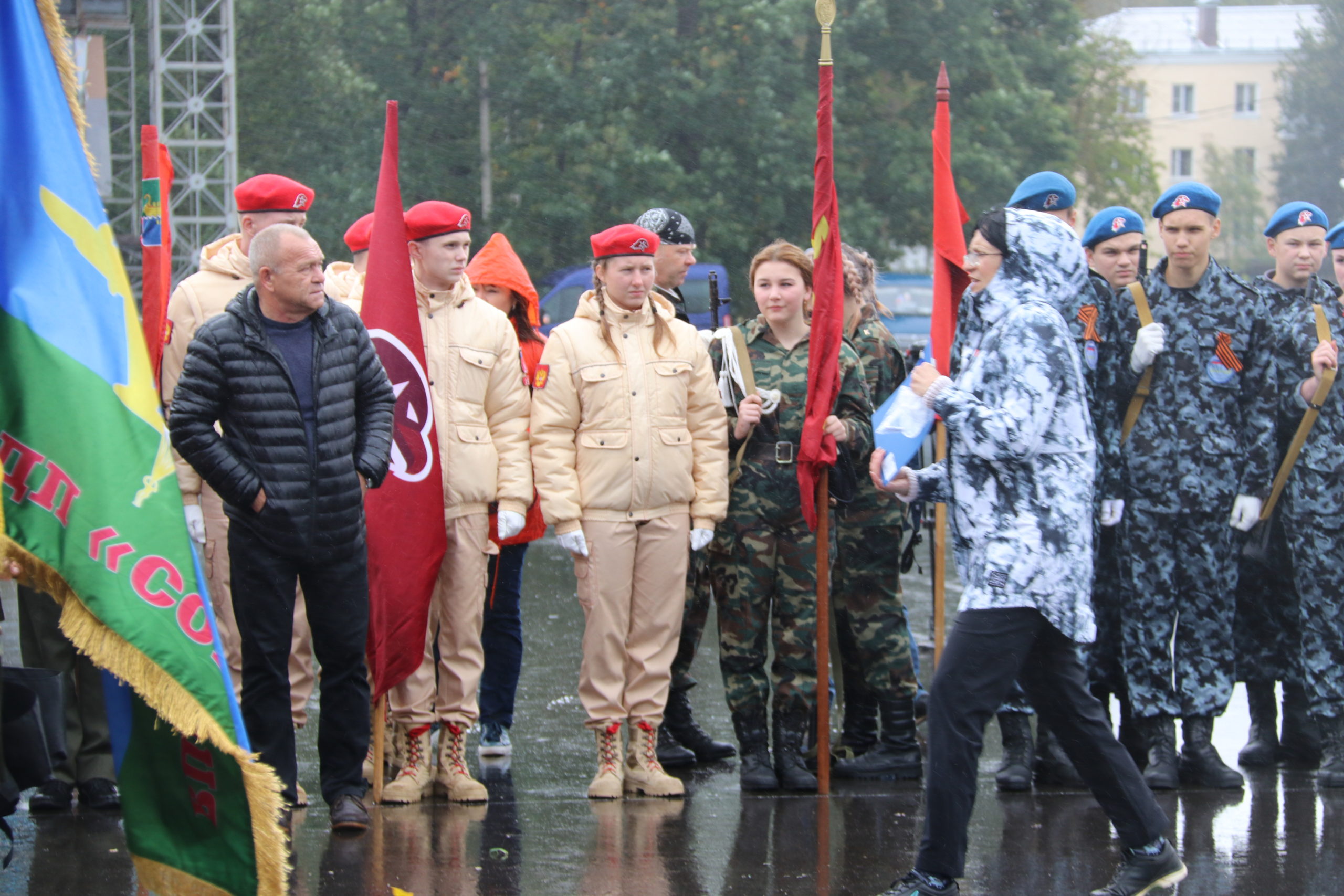 Андрей Белоцерковский на слёте часовых Постов Памяти: в глазах молодёжи мы видим будущее