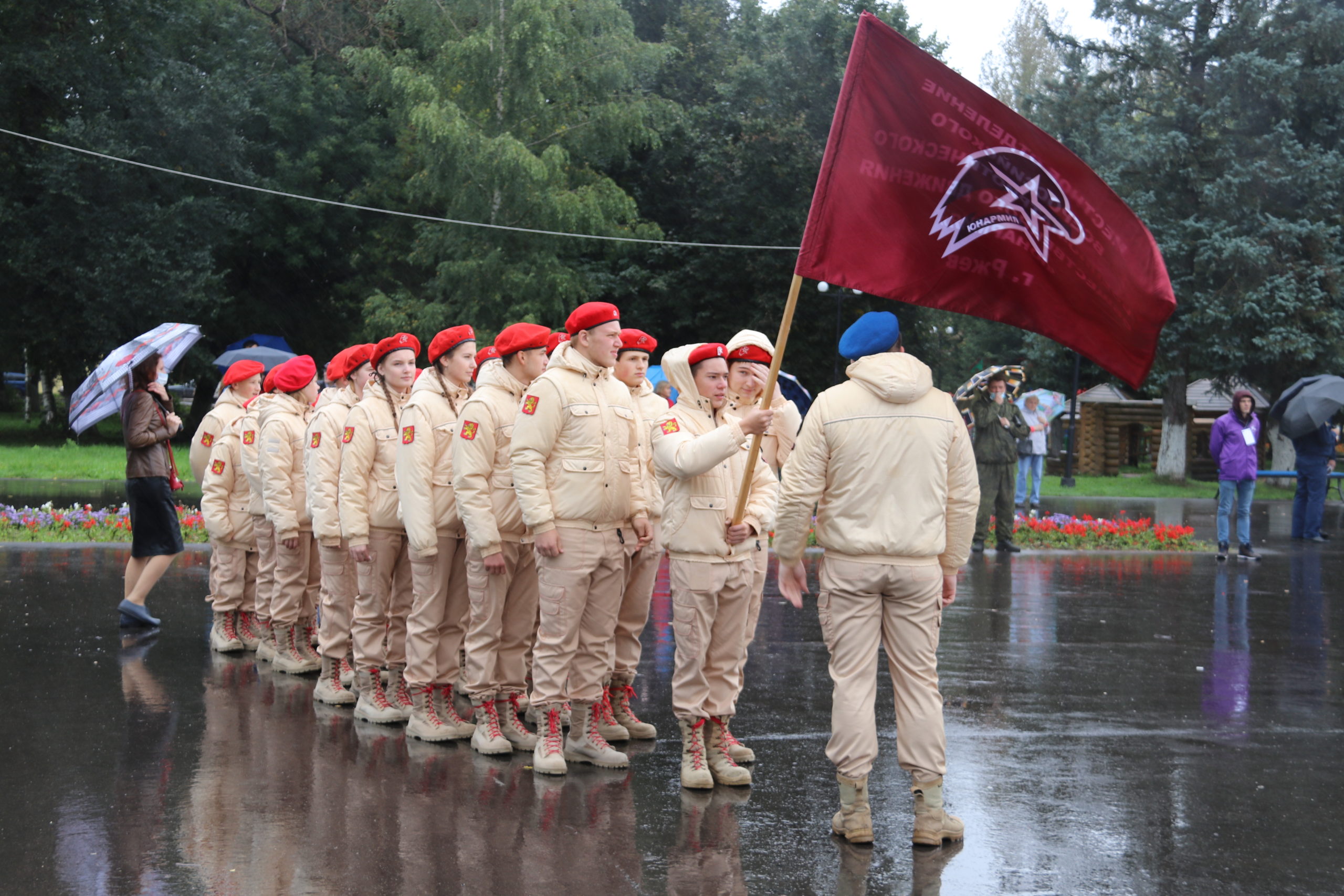 Андрей Белоцерковский на слёте часовых Постов Памяти: в глазах молодёжи мы видим будущее