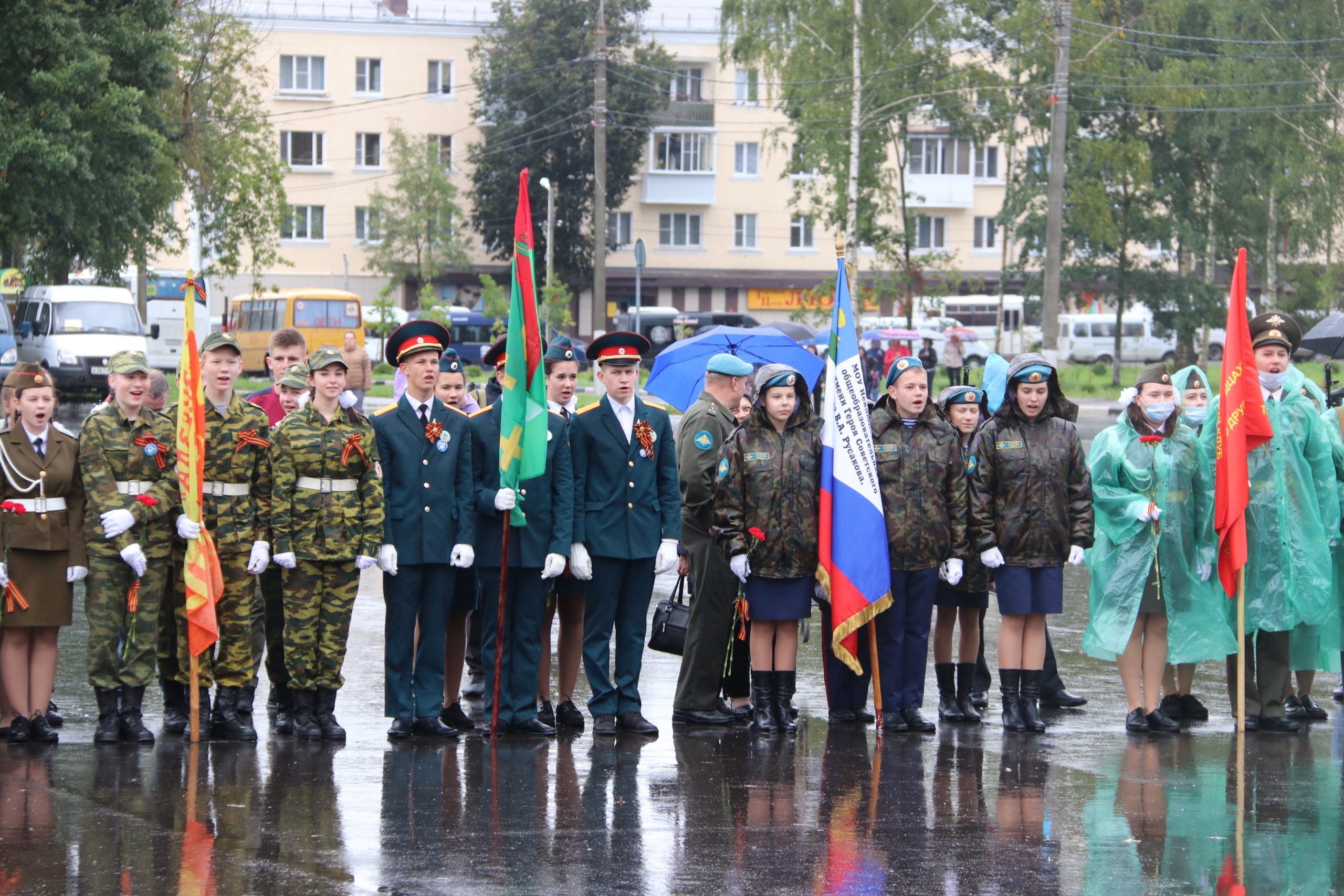 Андрей Белоцерковский на слёте часовых Постов Памяти: в глазах молодёжи мы видим будущее