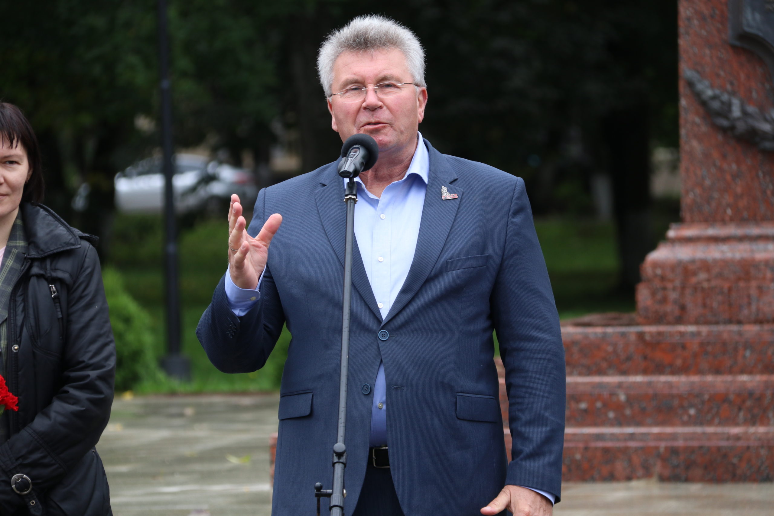 Андрей Белоцерковский на слёте часовых Постов Памяти: в глазах молодёжи мы видим будущее