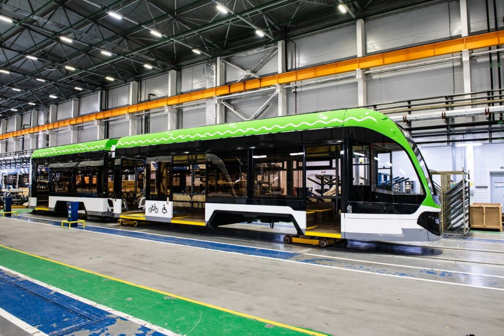 В Твери изготавливают первые узкоколейные трамваи В Твери изготавливают первые узкоколейные трамваи