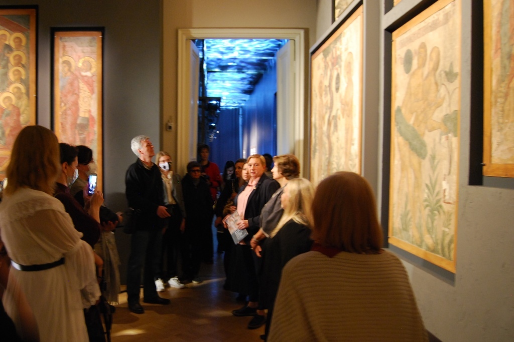 Обломки калязинской Атлантиды: в Москве открылась выставка фресок затопленного монастыря