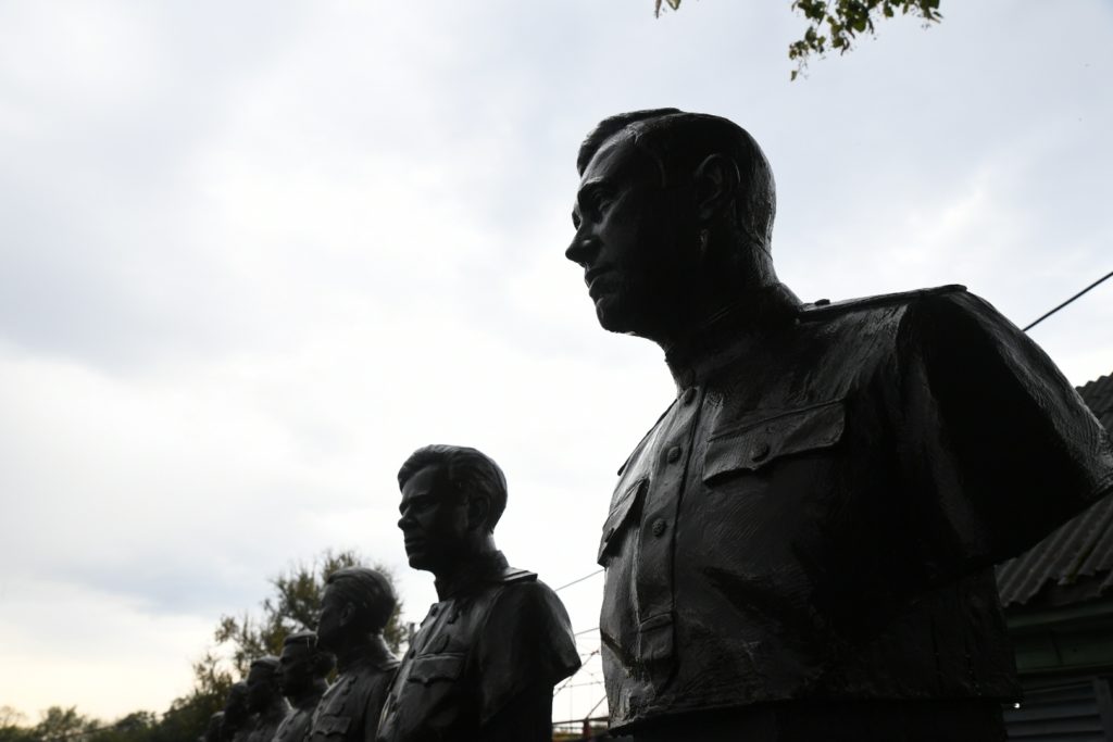 В Ржевском районе прошло закрытие международной поисковой экспедиции В Ржевском районе прошло закрытие международной поисковой экспедиции