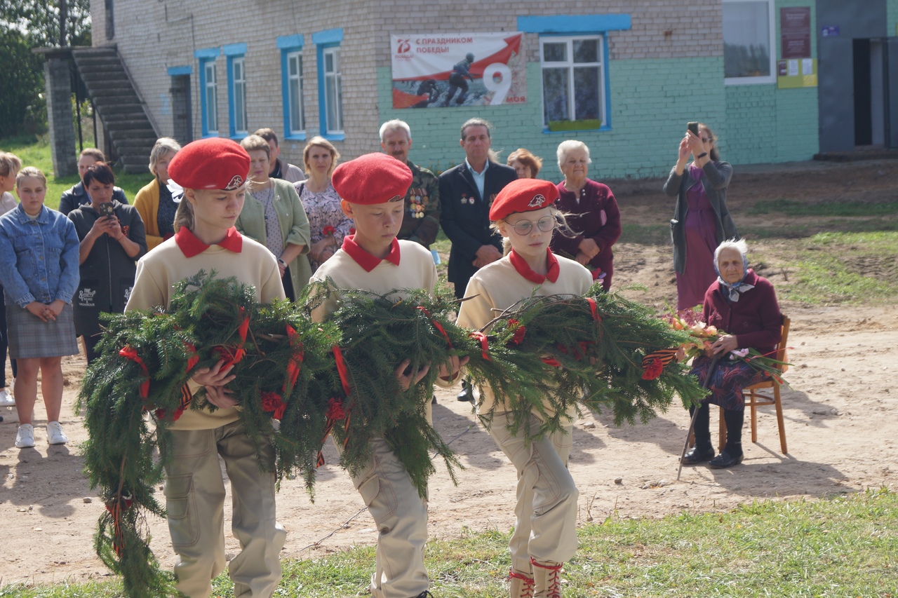 В Лихославльском районе заложили капсулу времени для потомков