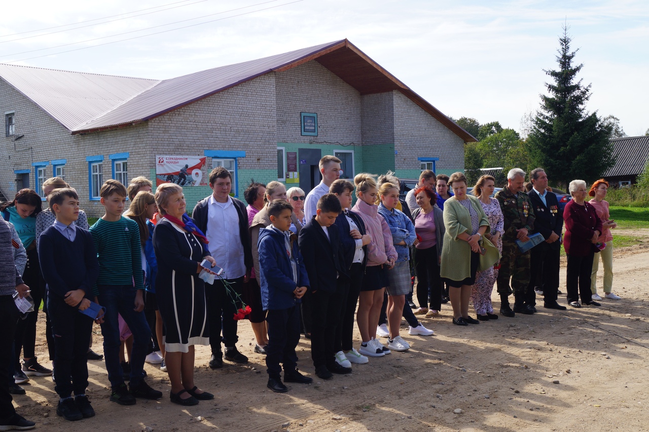 В Лихославльском районе заложили капсулу времени для потомков