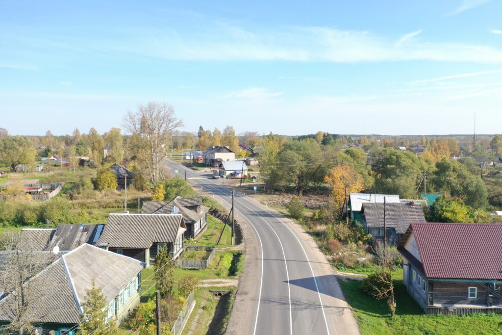 В Тверской области по нацпроекту отремонтировали участок автодороги Тверь – Ильинское