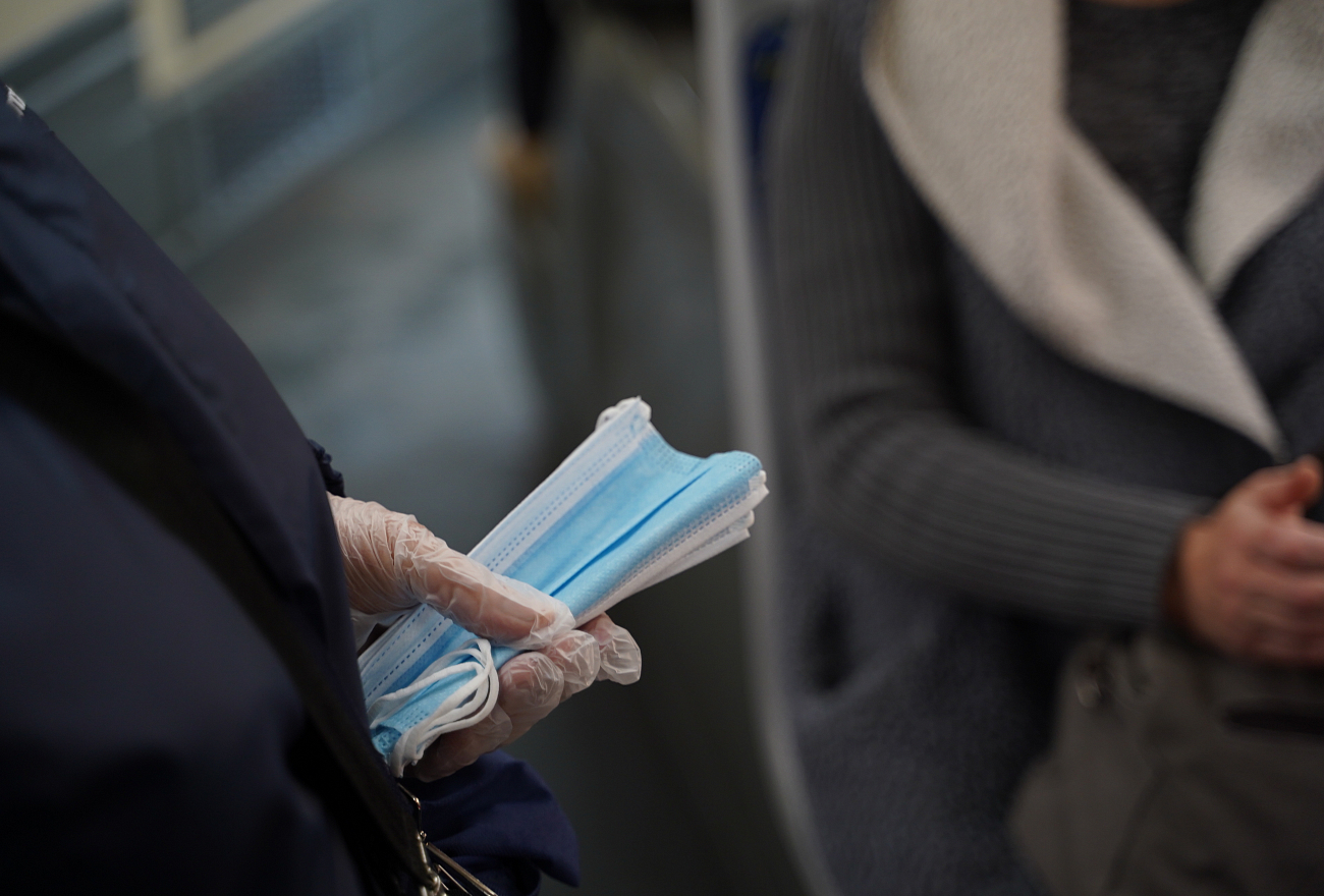 9000 масок бесплатно раздадут пассажирам в "Транспорте Верхневолжья"