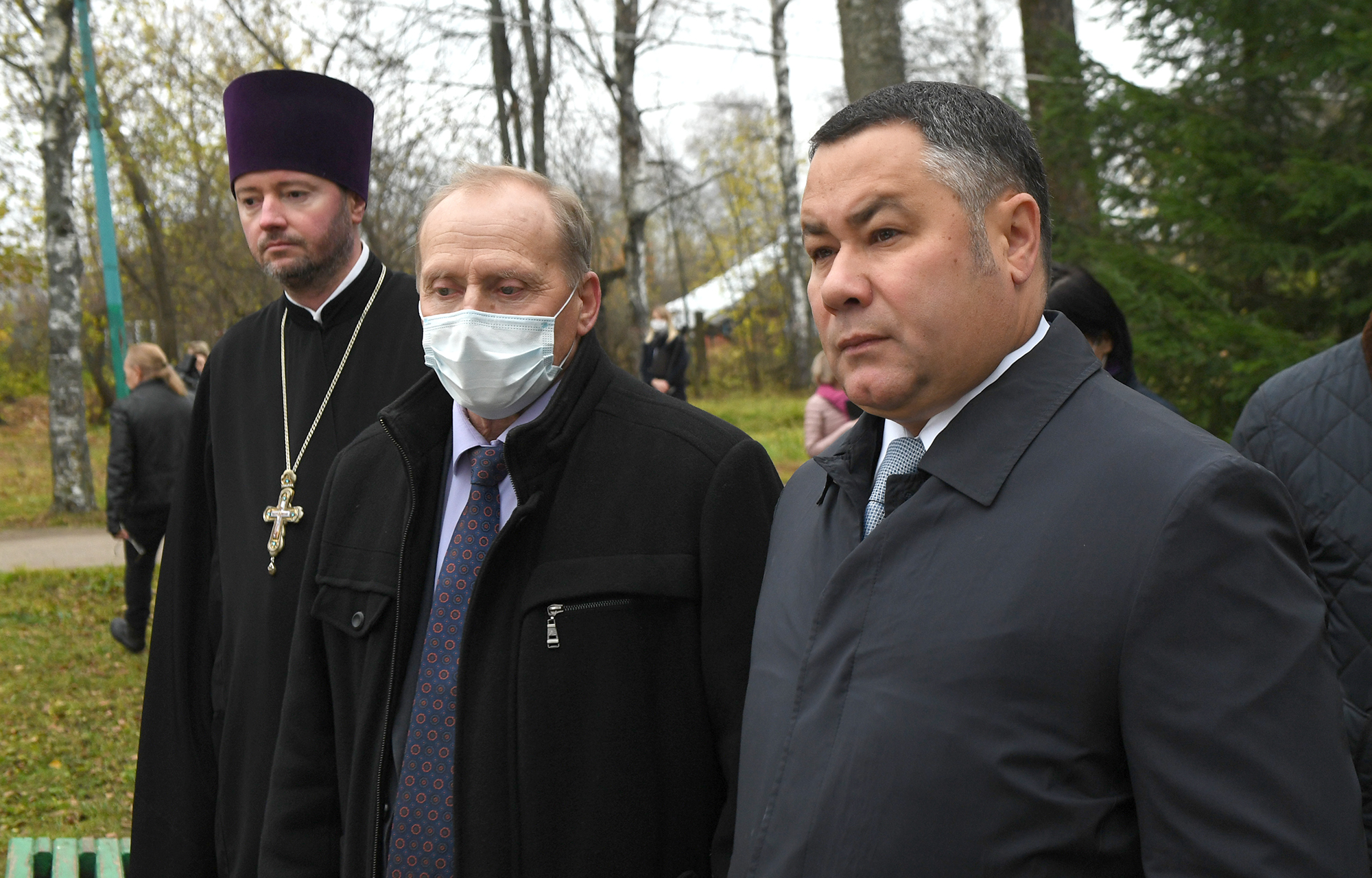 Игорь Руденя в Сонково возложил цветы к Обелиску Славы