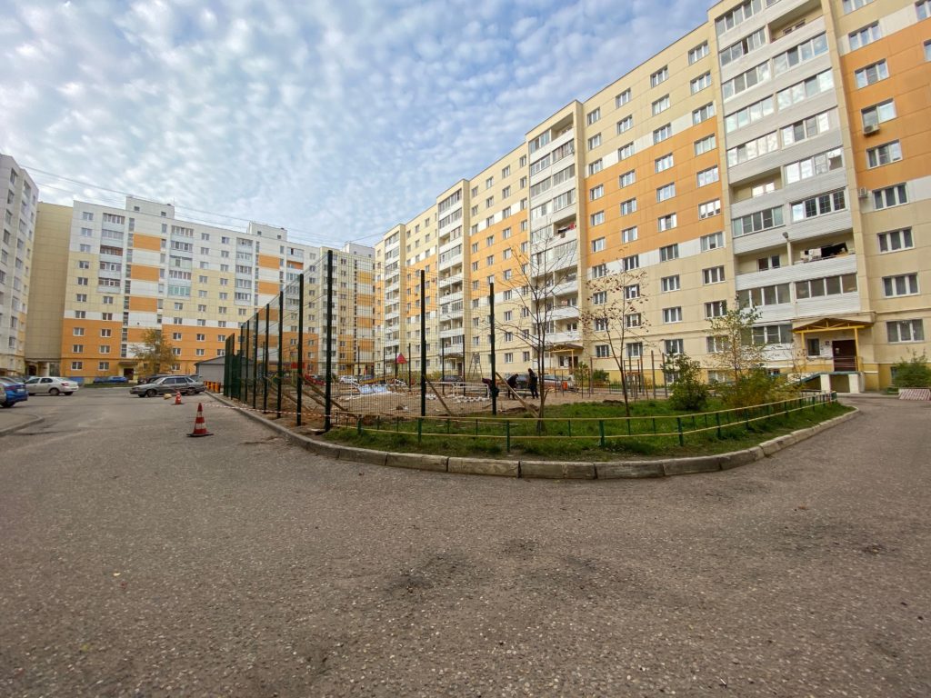 В Заволжском районе Твери появились новые детские площадки