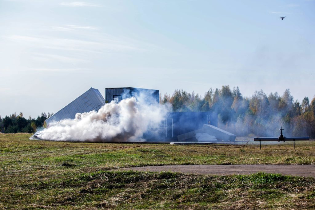 На аэродроме под Тверью прошли масштабные контртеррористические учения
