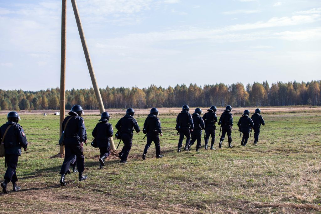 На аэродроме под Тверью прошли масштабные контртеррористические учения