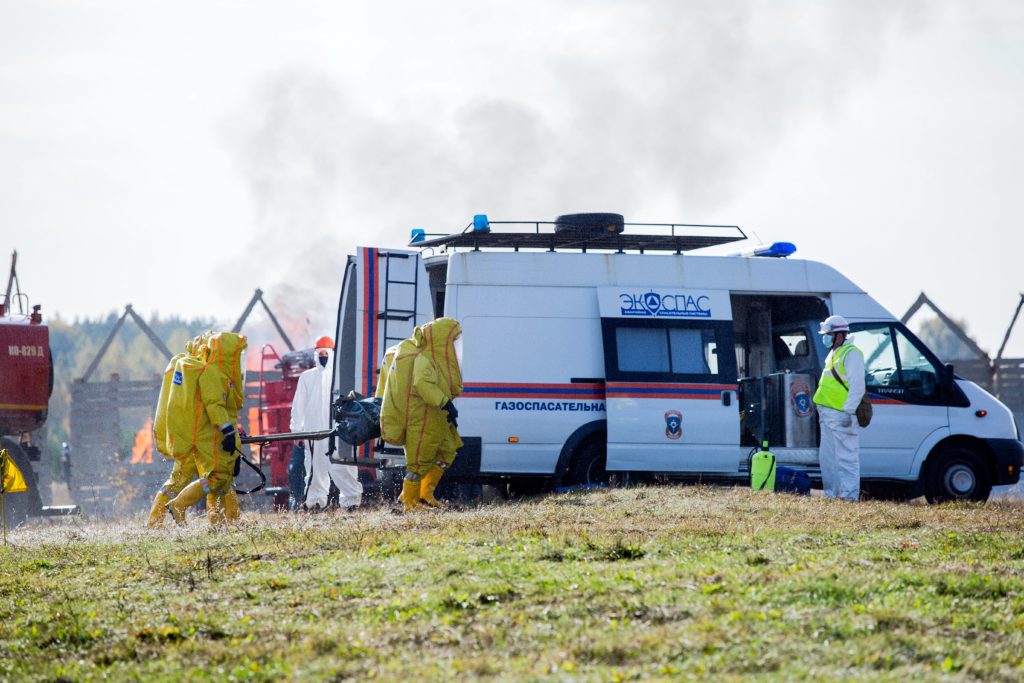 На аэродроме под Тверью прошли масштабные контртеррористические учения