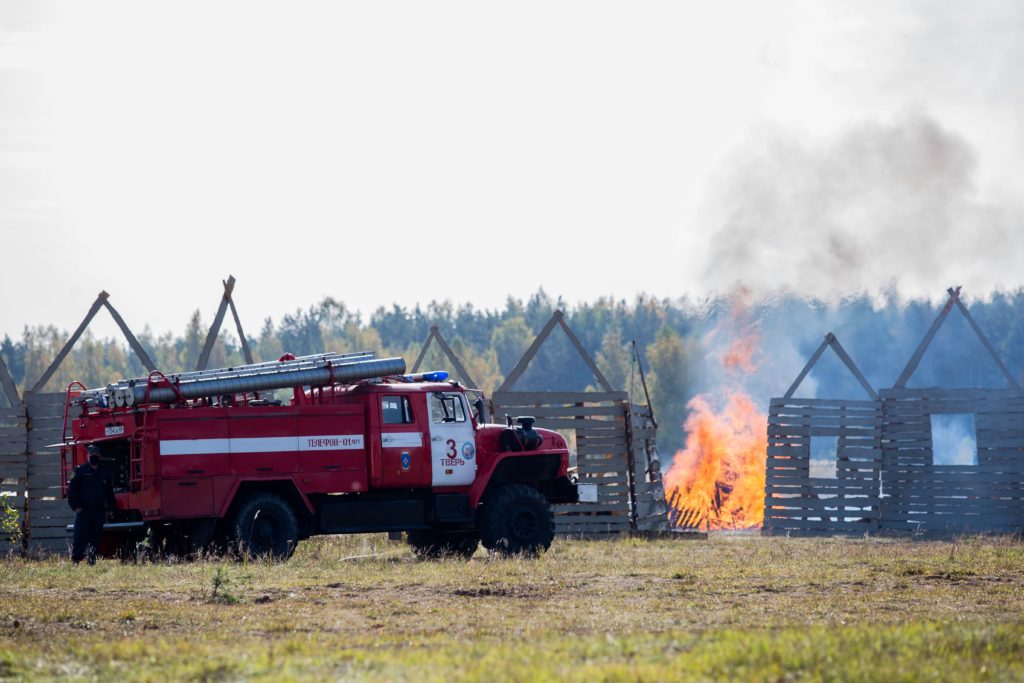 На аэродроме под Тверью прошли масштабные контртеррористические учения