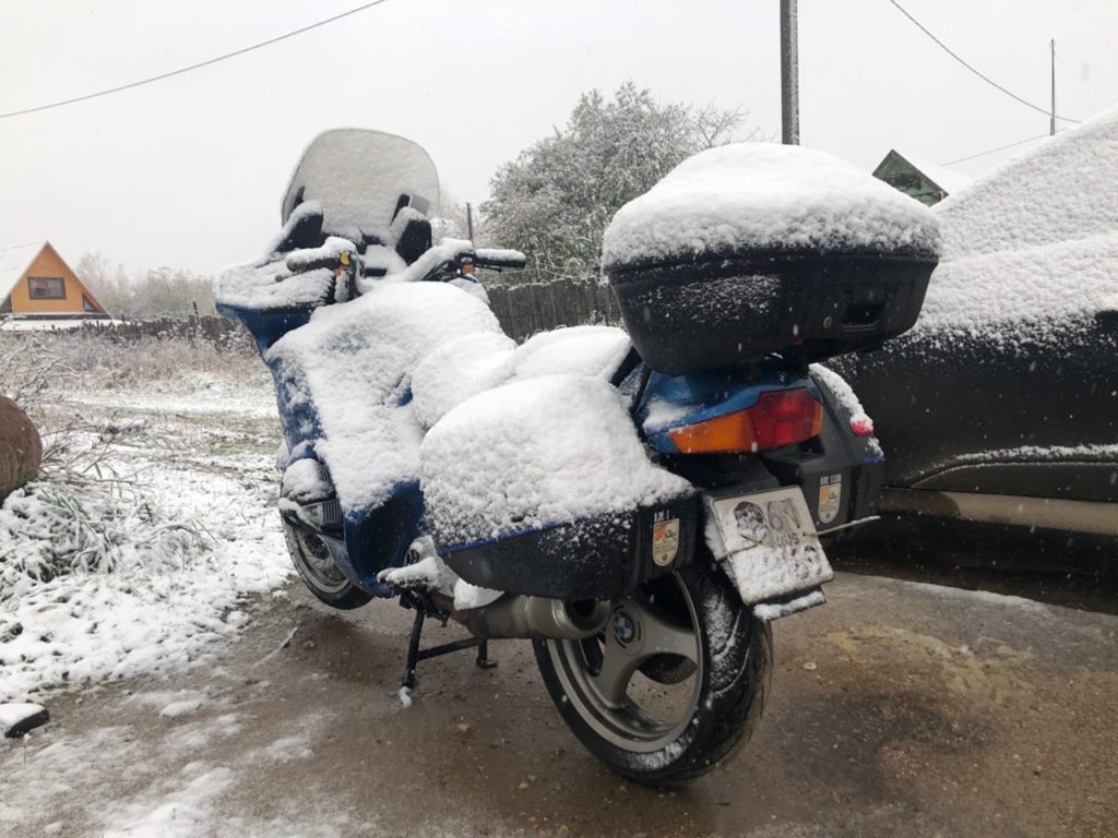 Жители Тверской области делятся фотографиями первого снега