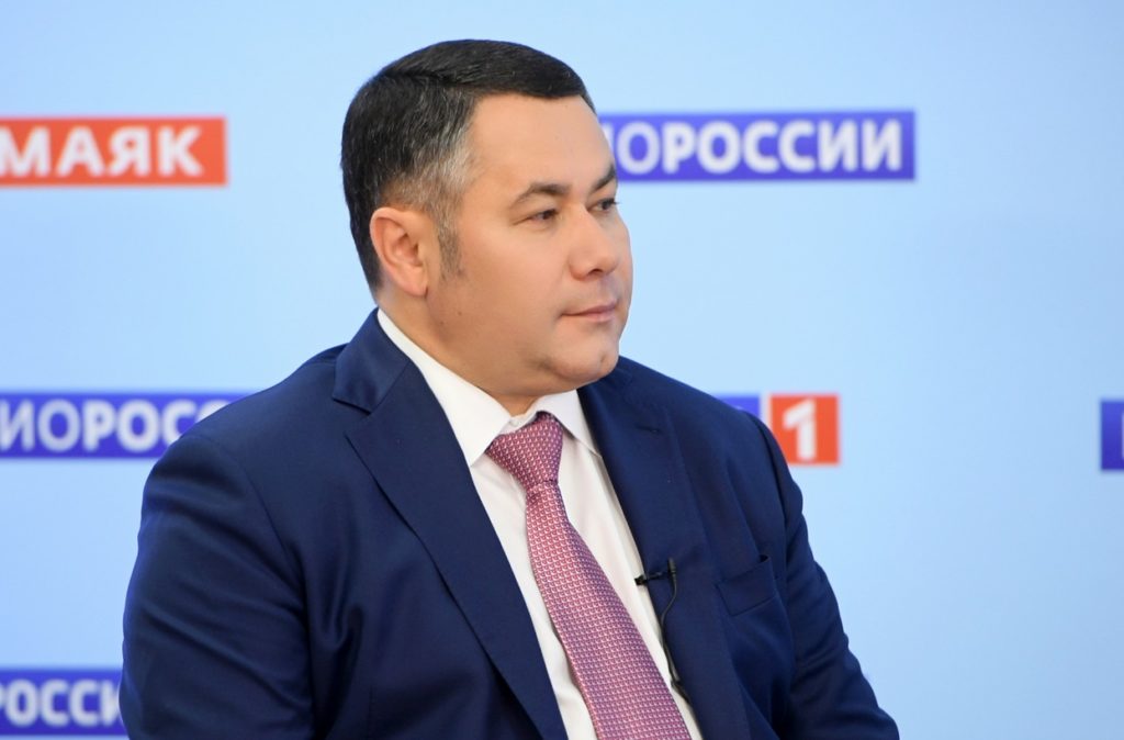 Прямой эфир с губернатором Игорем Руденей на телеканале «Россия 24» Прямой эфир с губернатором Игорем Руденей на телеканале «Россия 24»