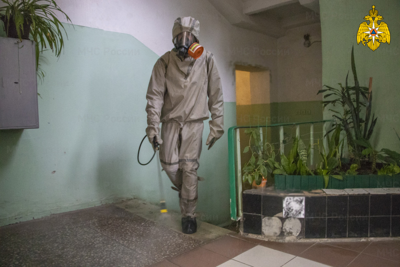 Тверскую филармонию обработали от коронавируса