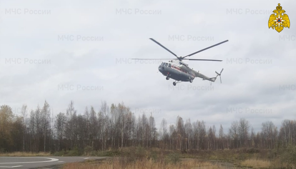 Тяжелобольного нелидовца доставили на вертолете санавиации в Тверь Тяжелобольного нелидовца доставили на вертолете санавиации в Тверь