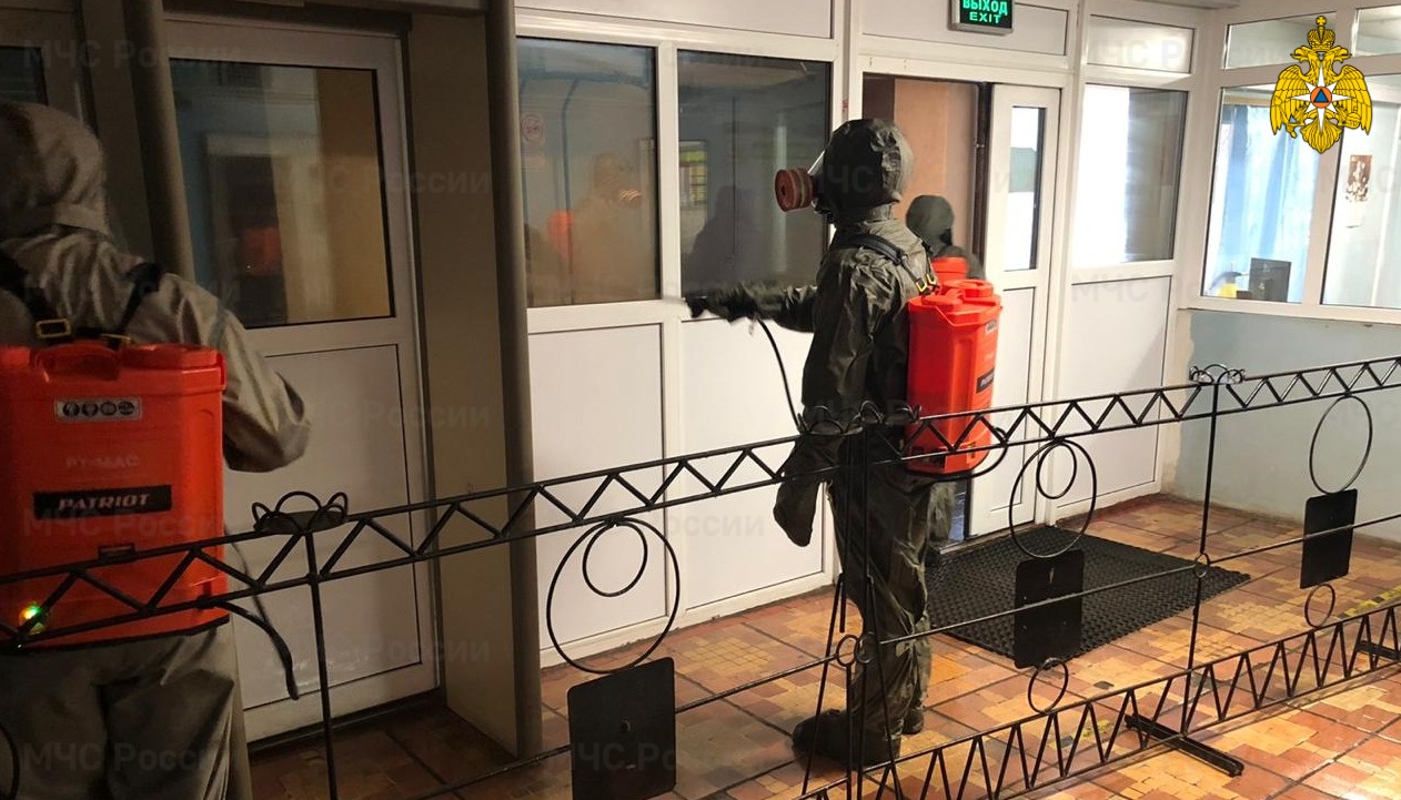 Общежитие Тверского колледжа культуры продезинфицировали от коронавируса