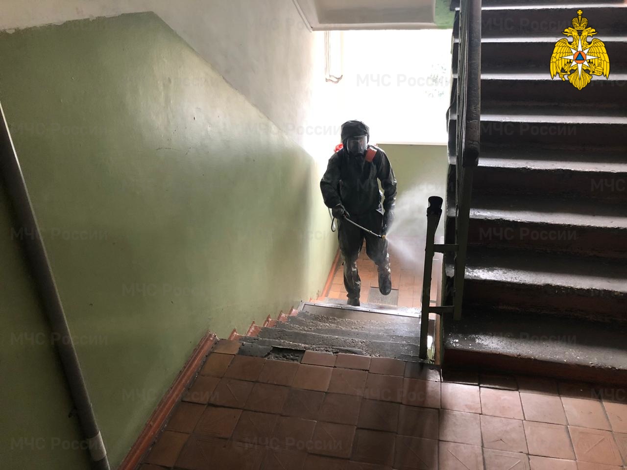 Общежитие Тверского колледжа культуры продезинфицировали от коронавируса