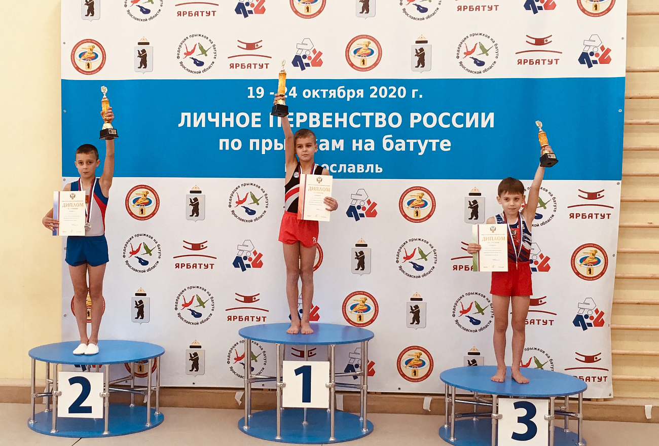Тверские акробаты стали призерами первенства России