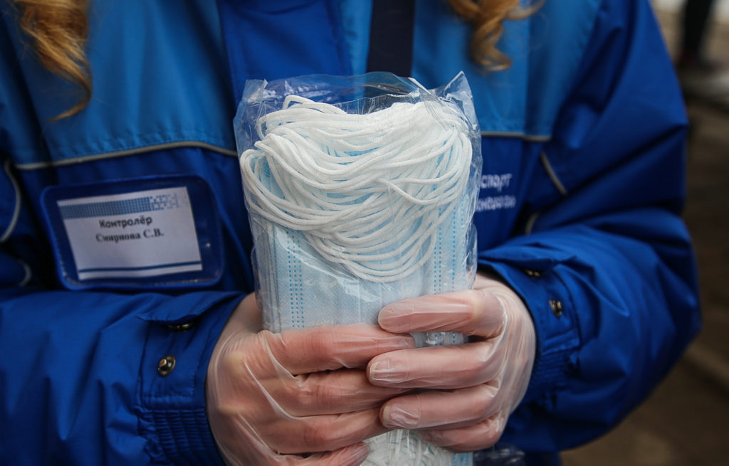 В "Транспорте Верхневолжья" бесплатно раздадут 13 тысяч защитных масок В "Транспорте Верхневолжья" бесплатно раздадут 13 тысяч защитных масок