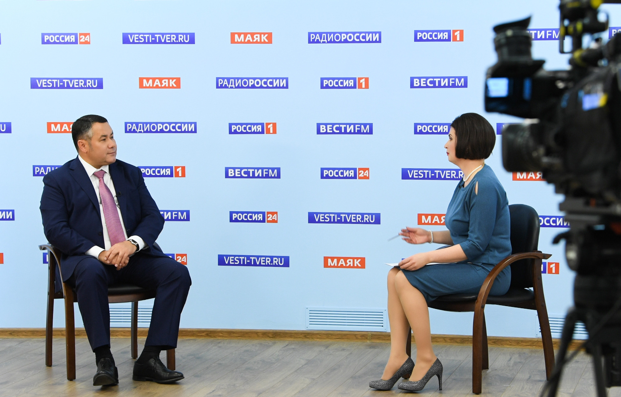 О ковиде, скоростной магистрали и футболе: главные темы прямого эфира губернатора Тверской области О ковиде, скоростной магистрали и футболе: главные темы прямого эфира губернатора Тверской области
