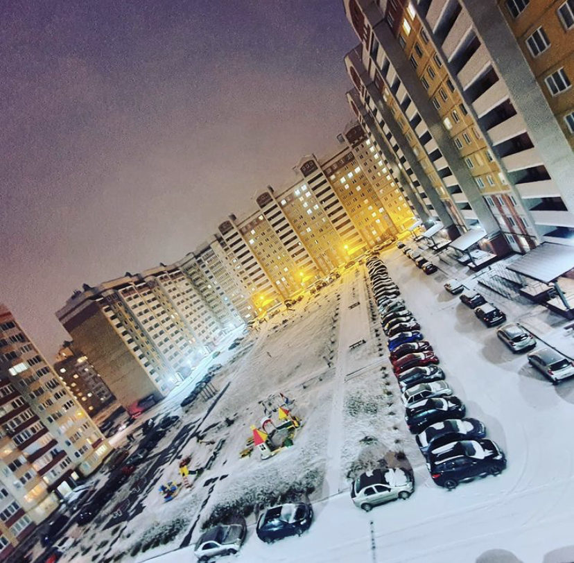 Жители Тверской области делятся в соцсетях фотографиями первого снега